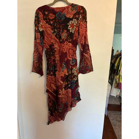 0167 NWT Chaudry kc bohemian style dress. Size Small - Picture 10 of 13